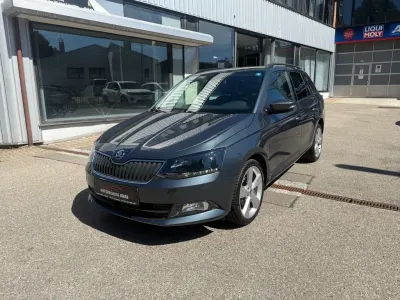 Gebraucht Skoda Fabia 90 PS (66 kW) 2017 Grau Kombi