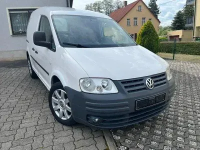 Gebraucht VW Caddy 75 PS (55 kW) 2007 Weiß Van / Kleinbus