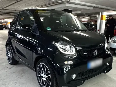 Occasion Smart ForTwo Cabrio Brabus Xclusive 109 ch (80 kW) 2016 Noir Cabriolet