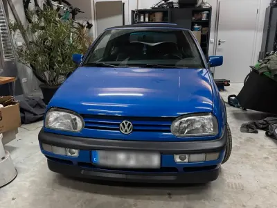 Gebraucht VW Golf Cabriolet 110 PS (80 kW) 1997 Blau Cabrio