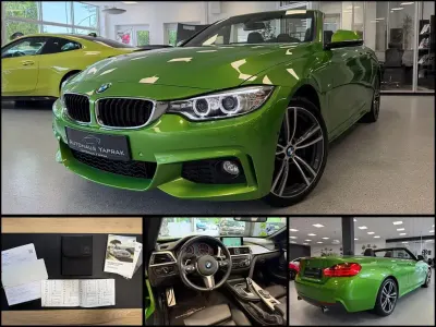 Gebraucht BMW 440 Cabriolet M Sport 326 PS (239 kW) 2016 Javagrün Cabrio
