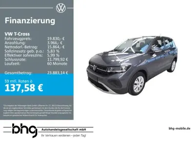 Brugt VW T-Cross Basis 95 HK (69 kW) 2025 Grå SUV