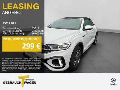 Occasion VW T-Roc Cabriolet R-line 150 PK (110 kW) 2025 Wit Cabriolet