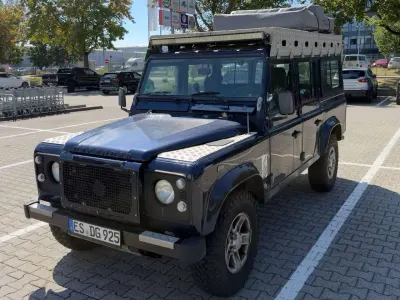 Gebraucht Land Rover Defender SE 122 PS (89 kW) 2003 Blau Kombi