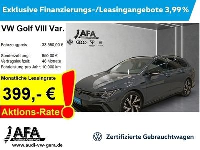 gebraucht VW Golf VIII Variant 2,0 TSI R-Line DSG Pano*Matrix*BlackStyle