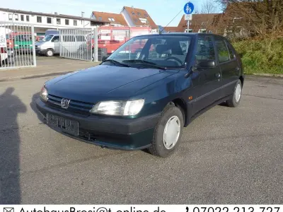 Gebraucht Peugeot 306 75 PS (55 kW) 1995 Grün Limousine
