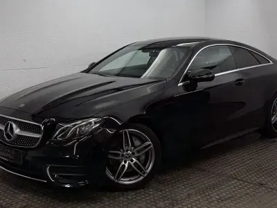 Brugt Mercedes E200 AMG 184 HK (135 kW) 2019 Sort Coupe