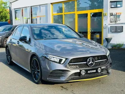 Gebraucht Mercedes A200 AMG Edition 1 163 PS (119 kW) 2018 Grau Limousine