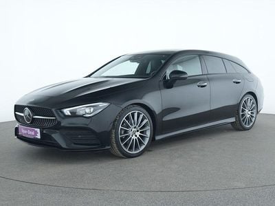 Kosmosschwarz Gebraucht 2021 Mercedes CLA200 Shooting Brake AMG line Kombi | 27.265 € (Fairer Preis)