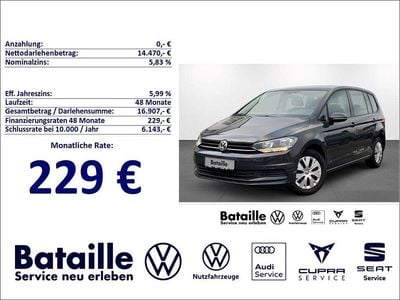 Grau Gebraucht 2019 VW Touran Van / Kleinbus | 14.470 €