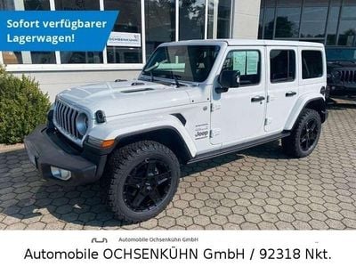 Weiß Gebraucht 2024 Jeep Wrangler Sahara SUV | 64.890 € (Etwas zu teuer)