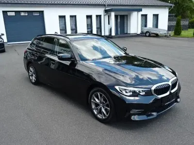 Gebraucht BMW 318 Sport Line 136 PS (100 kW) 2021 Schwarz Kombi