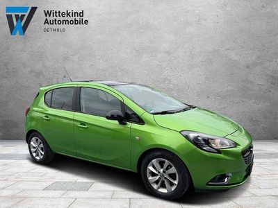 Używany Opel Corsa Color Edition 90 KM (66 kW) 2015 Zielony Hatchback