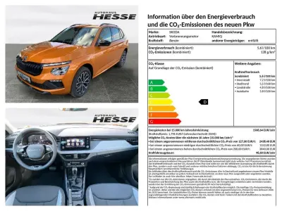 Neu Skoda Kamiq 116 PS (85 kW) 2026 Orange SUV