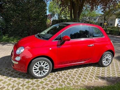 Usata Fiat 500C Lounge 69 CV (50 kW) 2015 Rosso Cabrio