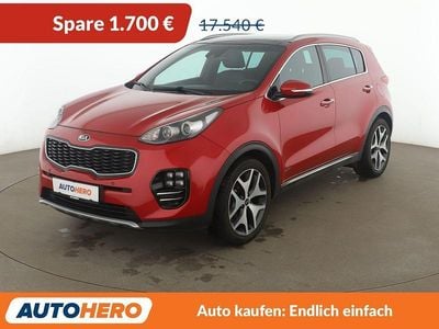 Second-hand Kia Sportage GT-Line 177 CP (130 kW) 2018 Roșu SUV
