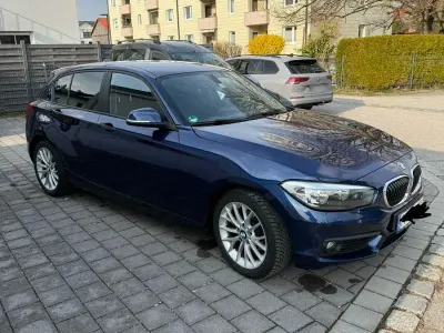 Brugt BMW 116 116 HK (85 kW) 2018 Blå Hatchback