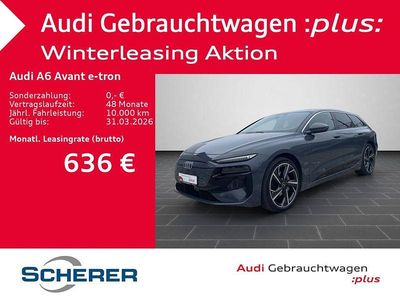 Magnetgrau (metallic) Gebraucht 2025 Audi A6 e-tron Ambiente Kombi | 67.439 € (Guter Preis)
