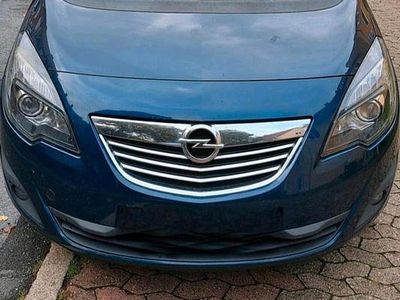 Gebraucht Opel Meriva 110 PS (80 kW) 2010 Blau Van / Kleinbus