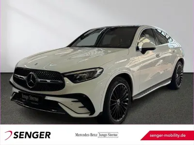 Brugt Mercedes GLC300 AMG 258 HK (189 kW) 2023 Hvid Coupe