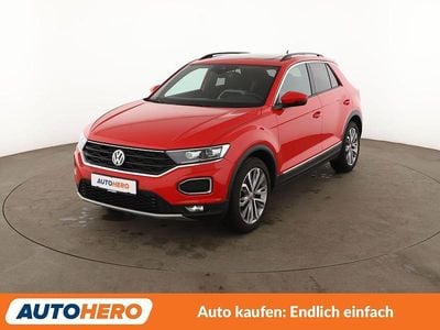Gebraucht VW T-Roc Sportline 150 PS (110 kW) 2019 Rot SUV