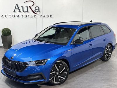 Blau Gebraucht 2022 Skoda Octavia SportLine Kombi | 24.989 € (Etwas zu teuer)