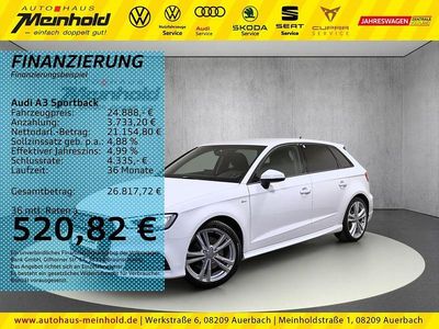 Gebraucht Audi A3 S-Line 190 PS (139 kW) 2020 Ibisweiß Limousine