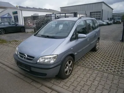 Gebraucht Opel Zafira Edition 125 PS (91 kW) 2005 Silber Van / Kleinbus