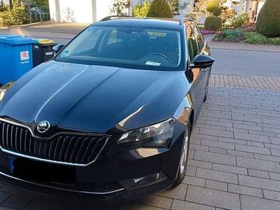 Brugt Skoda Superb Style 150 HK (110 kW) 2015 Sort Stationcar