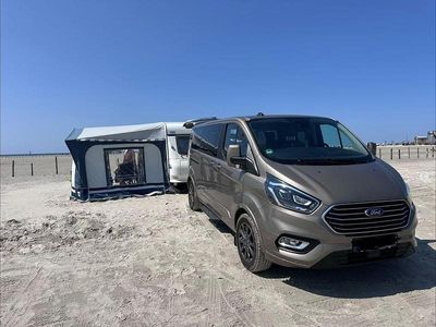 Gebraucht Ford Tourneo Titanium X 185 PS (136 kW) 2021 Beige Van / Kleinbus