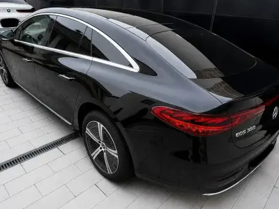 Gebraucht Mercedes EQS350 214 kW (292 PS) 2022 Schwarz Limousine