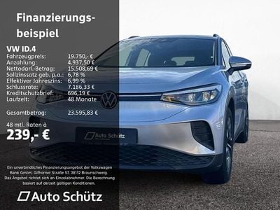 Gebraucht VW ID.4 Pure 108 kW (148 PS) 2021 Scale silver metallic SUV