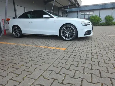 Gebraucht Audi A5 Cabriolet S-Line 190 PS (139 kW) 2016 Weiß Cabrio