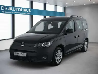 Gebraucht VW Caddy 122 PS (89 kW) 2022 Schwarz Van / Kleinbus
