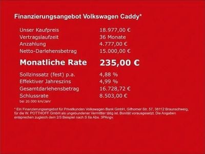 Brugt VW Caddy 75 HK (55 kW) 2021 Grå MPV