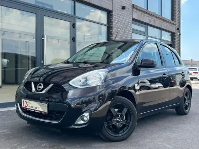 Gebraucht Nissan Micra Acenta 98 PS (72 kW) 2014 Schwarz Kleinwagen