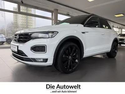 Gebraucht VW T-Roc Sportline 150 PS (110 kW) 2021 Pure white (weiß) SUV
