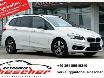 Gebraucht BMW 218 Gran Tourer Sport Line 150 PS (110 kW) 2016 Weiß alpinweiss iii Van / Kleinbus