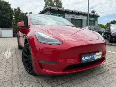 Gebraucht Tesla Model Y Long Range AWD 378 kW (514 PS) 2022 Rot SUV