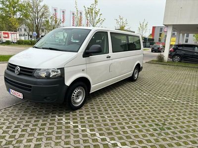 gebraucht VW Transporter T5Kombi lang 9-SITZE Tüv09.25 1Hand