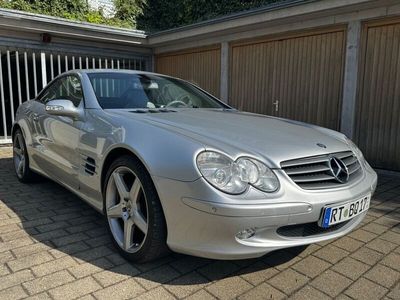 Gebraucht Mercedes SL500 306 PS (225 kW) 2002 Silber Cabrio