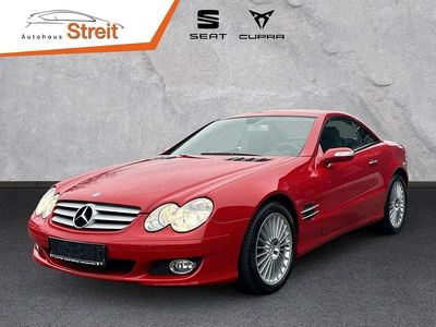 Gebraucht Mercedes SL350 272 PS (200 kW) 2006 Unilack (rot) feueropal  unilack (rot Cabrio