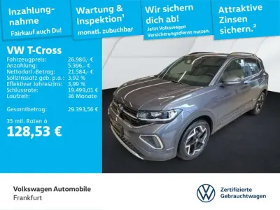 Używany VW T-Cross R-line 150 KM (110 kW) 2025 Szary SUV