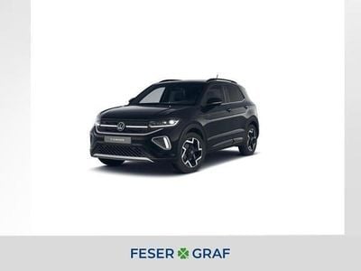 Neu VW T-Cross R-line 116 PS (85 kW) 2025 Deep black perleffekt SUV