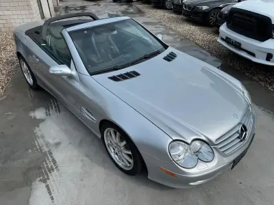 Używany Mercedes SL500 306 KM (225 kW) 2004 Srebrny Kabriolet