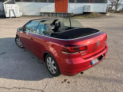 Gebraucht VW Golf Cabriolet 105 PS (77 kW) 2012 Rot Cabrio