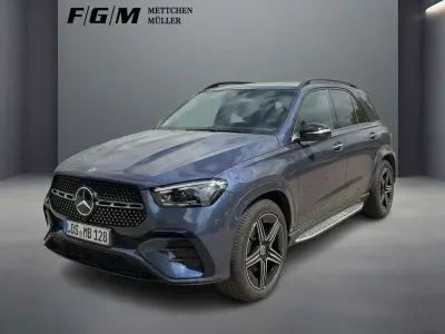 Gebraucht Mercedes GLE300 AMG line 272 PS (200 kW) 2025 Metalliclack sodalithblau SUV