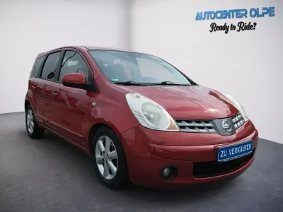 Gebraucht Nissan Note 110 PS (80 kW) 2008 Rot Kleinwagen