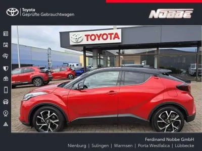 Gebraucht Toyota C-HR Team 184 PS (135 kW) 2019 Karminarot mica / dach schwarz SUV