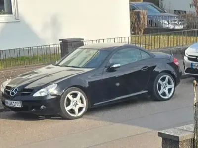 Gebraucht Mercedes SLK350 AMG 272 PS (200 kW) 2004 Schwarz Cabrio